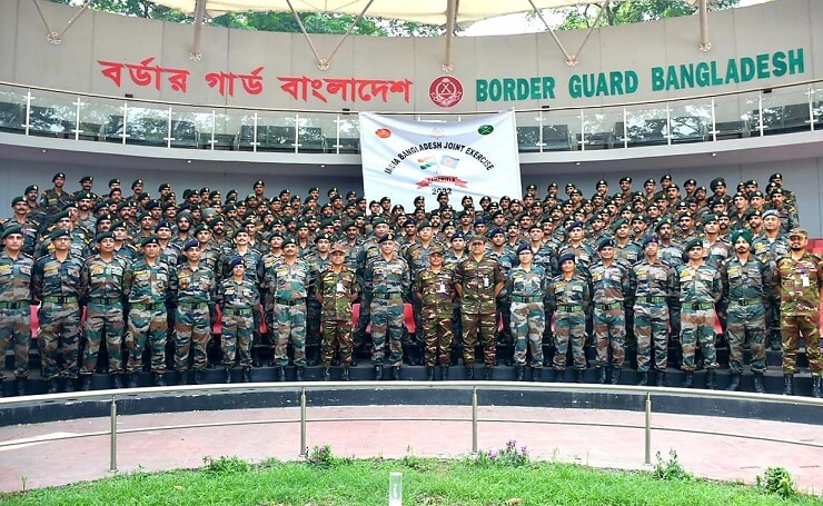 Sampriti Exercise - Joint Military Exercise between India and Bangladesh