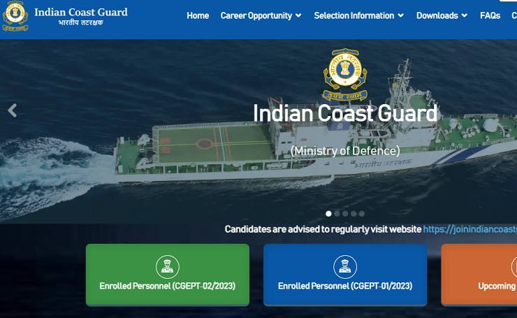 Indian Coast Guard Navik Recruitment 2023