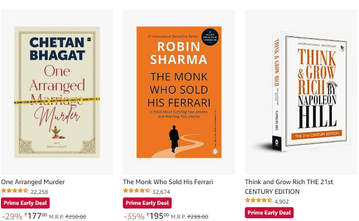 Amazon Great Indian Festival 2023 Books and Stationery Offers for Students