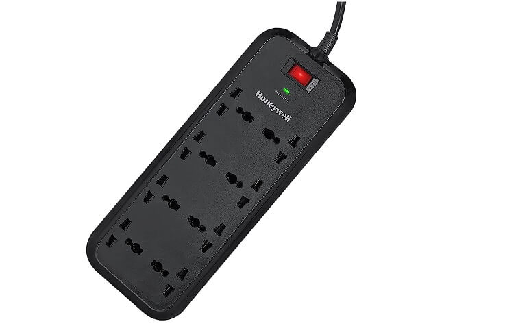 Honeywell Surge Protector, 8 Universal Sockets