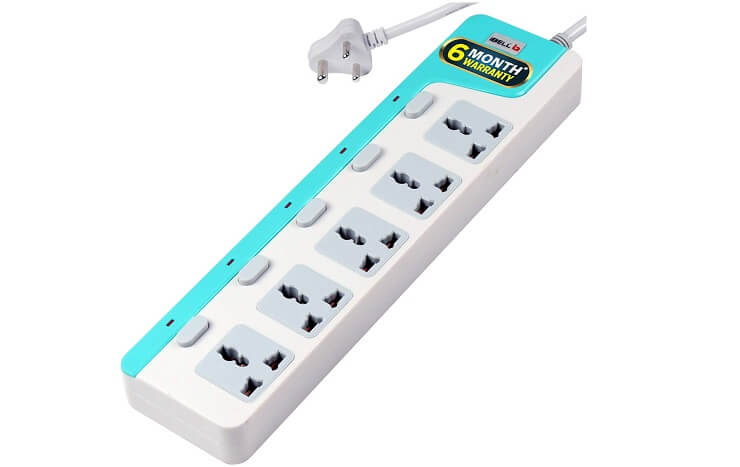 iBELL SG505X 5 Way Spike Guard Extension Cord/Board