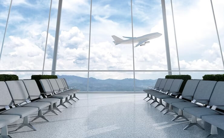 Largest airport in India